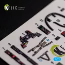 Kelik MIRAGE III CJ - interior 3D decals for SpecialHobby kit 1:72 (K72124)