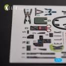 Kelik MIRAGE F.1 CG - interior 3D decals for SpecialHobby kit 1:72 (K72125)