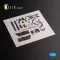 Kelik MIRAGE III C - interior 3D decals for Modelsvit kit 1:72 (K72126)