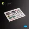 Kelik Gloster Gladiator Mk.I/II - interior 3D decals for Airfix kit 1:72 (K72128)