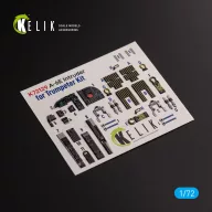   Kelik A-6E Intruder - interior 3D decals for Trumpeter kit 1:72 (K72129)