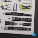 Kelik A-6E Intruder - interior 3D decals for Trumpeter kit 1:72 (K72129)