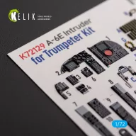   Kelik A-6E Intruder - interior 3D decals for Trumpeter kit 1:72 (K72129)