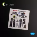 Kelik F-101 Voodoo - interior 3D decals for Revell kit 1:72 (K72130)