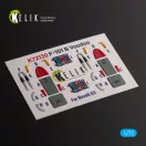 Kelik F-101 Voodoo - interior 3D decals for Revell kit 1:72 (K72130)
