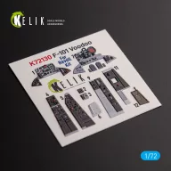   Kelik F-101 Voodoo - interior 3D decals for Revell kit 1:72 (K72130)