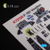   Kelik F-101 Voodoo - interior 3D decals for Revell kit 1:72 (K72130)