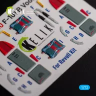   Kelik F-101 Voodoo - interior 3D decals for Revell kit 1:72 (K72130)