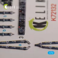   Kelik UH-2C SEASPRITE - interior 3D decals for Clear Prop kit 1:72 (K72132)
