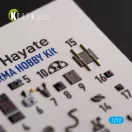 Kelik Ki-84 Hayate - interior 3D decals for Arma Hobby kit 1:72 (K72134)