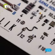   Kelik Ki-84 Hayate - interior 3D decals for Arma Hobby kit 1:72 (K72134)