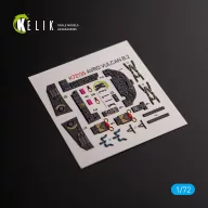   Kelik AVRO VULCAN B.2 Front cockpit - interior 3D decals for Airfix kit 1:72 (K72135)