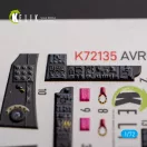 Kelik AVRO VULCAN B.2 Front cockpit - interior 3D decals for Airfix kit 1:72 (K72135)