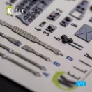 Kelik Il-2 Shturmovik - interior 3D decals for Tamiya kit 1:72 (K72138)