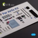Kelik Mig-17 Fresco (Shenyang J5) - interior 3D decals for Airfix kit 1:72 (K72139)