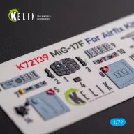   Kelik Mig-17 Fresco (Shenyang J5) - interior 3D decals for Airfix kit 1:72 (K72139)