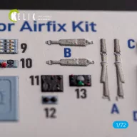   Kelik Mig-17 Fresco (Shenyang J5) - interior 3D decals for Airfix kit 1:72 (K72139)