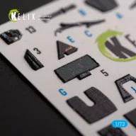   Kelik F-35B - interior 3D decals for Tamiya kit 1:72 (K72141)
