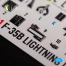 Kelik F-35B - interior 3D decals for Tamiya kit 1:72 (K72141)
