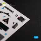 Kelik F-35B - interior 3D decals for Tamiya kit 1:72 (K72141)