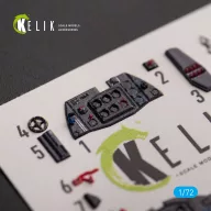   Kelik Me 163 B/S Komet - interior 3D decals for Hobby 2000/Academy kit 1:72 (K72145)