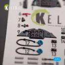 Kelik Me 163 B/S Komet - interior 3D decals for Hobby 2000/Academy kit 1:72 (K72145)