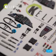   Kelik Me 163 B/S Komet - interior 3D decals for Hobby 2000/Academy kit 1:72 (K72145)
