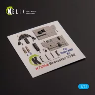   Kelik Brewster 239E - interior 3D decals for Hobby 2000/Hasegawa kit 1:72 (K72146)