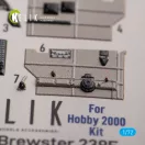 Kelik Brewster 239E - interior 3D decals for Hobby 2000/Hasegawa kit 1:72 (K72146)