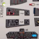 Kelik Vickers Valiant B(PR)K.1 front cockpit - interior 3D decals for Airfix kit 1:72 (K72148)