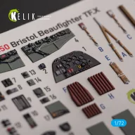   Kelik Bristol Beauhfighter TF.X - interior 3D decals for Airfix kit 1:72 (K72150)