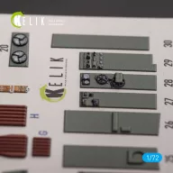   Kelik Bristol Beauhfighter TF.X - interior 3D decals for Airfix kit 1:72 (K72150)