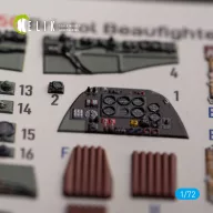   Kelik Bristol Beauhfighter TF.X - interior 3D decals for Airfix kit 1:72 (K72150)