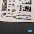 Kelik Bristol Beaufort Mk.1 - interior 3D decals for Airfix kit 1:72 (K72151)