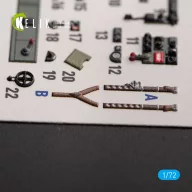  Kelik Bristol Beaufort Mk.1 - interior 3D decals for Airfix kit 1:72 (K72151)