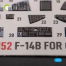 Kelik F-14B - interior 3D decals for GWH kit 1:72 (K72152)