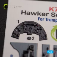   Kelik Hawker Sea Fury FB.11 - interior 3D decals for Trumpeter kit 1:72 (K72153)