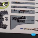 Kelik Hawker Sea Fury FB.11 - interior 3D decals for Trumpeter kit 1:72 (K72153)