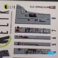   Kelik Hawker Sea Fury FB.11 - interior 3D decals for Trumpeter kit 1:72 (K72153)