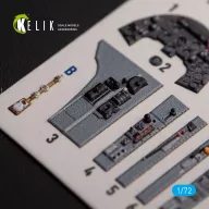   Kelik Hawker Sea Fury FB.11 - interior 3D decals for Trumpeter kit 1:72 (K72153)