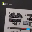 Kelik P-40K - interior 3D decals for Special Hobby kit 1:72 (K72154)