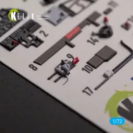   Kelik P-40K - interior 3D decals for Special Hobby kit 1:72 (K72154)