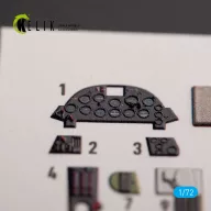   Kelik F4U-1A Corsair - interior 3D decals for Tamiya kit 1:72 (K72155)