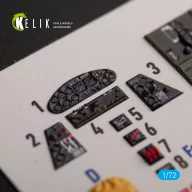   Kelik TBM-3E - interior 3D decals for Hobby 2000/Hasegawa kit 1:72 (K72156)