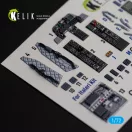 Kelik OA-10A Thunderbolt - interior 3D decals for Italeri kit 1:72 (K72157)