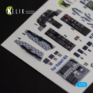   Kelik OA-10A Thunderbolt - interior 3D decals for Italeri kit 1:72 (K72157)