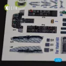 Kelik OA-10A Thunderbolt - interior 3D decals for Italeri kit 1:72 (K72157)