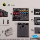 Kelik AVRO LANCASTER B.III - interior 3D decals for Airfix kit 1:72 (K72158)