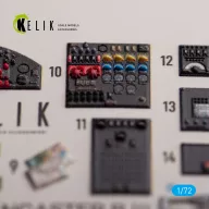   Kelik AVRO LANCASTER B.III - interior 3D decals for Airfix kit 1:72 (K72158)