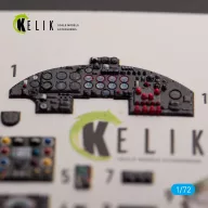   Kelik AVRO LANCASTER B.III - interior 3D decals for Airfix kit 1:72 (K72158)